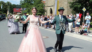 Gelungene Schützenfest-Parade in Kollerbeck