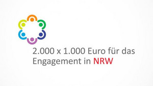 Start des Förderprogramms "2.000 x 1.000 Euro für das Engagement"